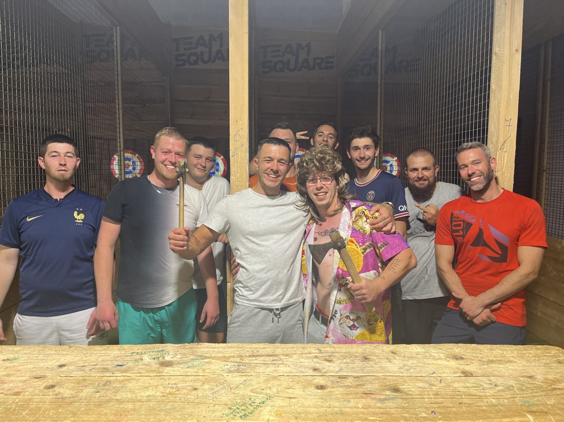 Lancer de haches à Arras : l’expérience Team Square pour des moments inoubliables
